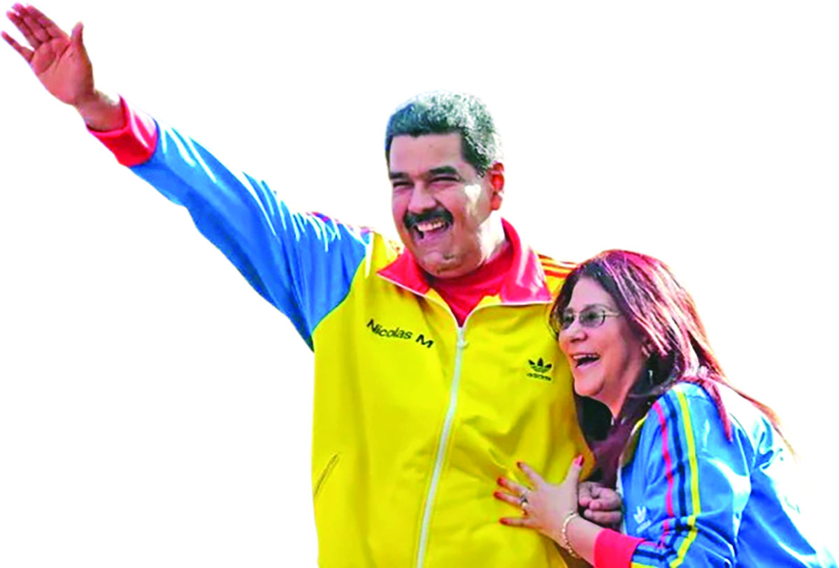 আড়ালে কলকাঠি নাড়তেন মাদুরোর স্ত্রী